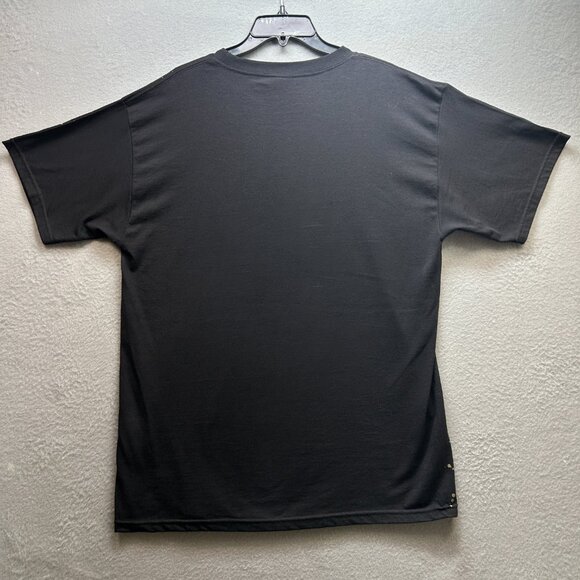 Y2K Game of Thrones Shirt Mens Large Black Stark Direwolf All Over Print Alstyle - Picture 3 of 6